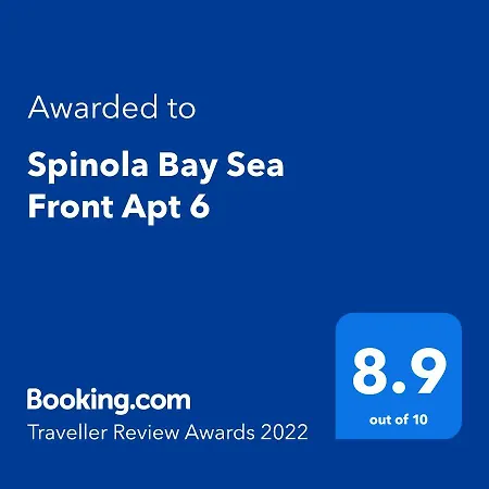Apartment Spinola Bay Sea Front 6